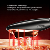 Masseur électrique Gua Sha à micro-courant rechargeable, planche de lifting facial, outil de nettoyage des méridiens, outil de beauté, vente en gros