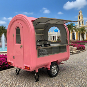 OEM Cart Fast Snack Hot Dog French Fries Street Vending <b>Trolley</b> USA Customized Food Trailer With Full restaurant Kitchen - Product Image 2