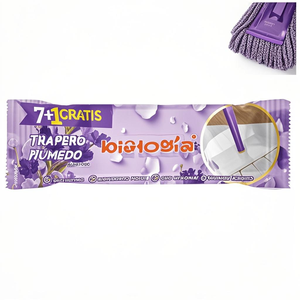 Lingettes humides jetables écologiques pour sols, <span class=keywords><strong>extra</strong></span> douces, non tissées, pour le nettoyage domestique des sols - Prix usine - Product Image 6