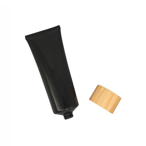 Emballage de crème à main en plastique, long couvercle en <span class=keywords><strong>bambou</strong></span>, tube de 50/100 ml, pour cosmétique - Product Image 4
