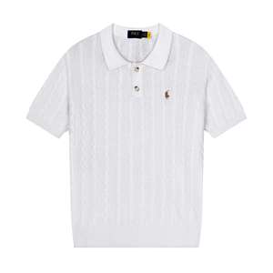 Camiseta Polo de Punto con Logotipo de Caballo Bordado para Hombre <span class=keywords><strong>Ralph</strong></span> <span class=keywords><strong>Lauren</strong></span>, Polo de <span class=keywords><strong>Manga</strong></span> Corta de Algodón de Alta Calidad para Hombre, Habits Homme - Product Image 1