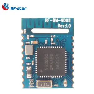 小型nrf52832北欧物联网模块RF-BM-ND08蓝牙5v低功耗模块，用于信标、遥控器