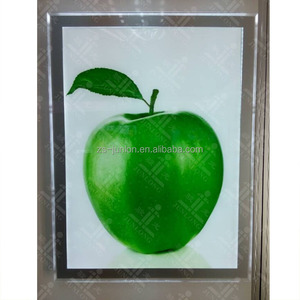 Letreros Inmobiliarios Magnéticos de Acrílico Cristalino de Una Cara A4, Caja de Luz LED Delgada para Exhibición - Product Image 2