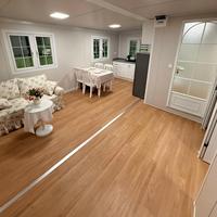 Kostengünstiges 20ft 10ft Doppelflügel-Erweiterungshaus Kleines Modulares Heim Vorgefertigter Notunterstand für Katastrophenhilfe