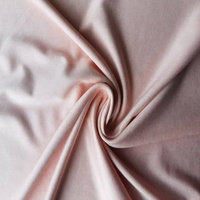 Poliéster cationico gris jaspeado con elastano, punto sencillo de 180 g/m², tejido atlético transpirable, elástico y resistente a las arrugas para niñas.