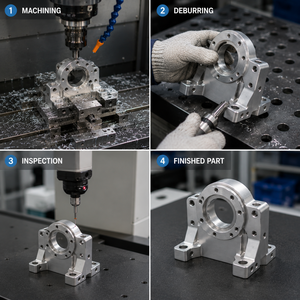 Precio al por Mayor: Piezas <span class=keywords><strong>de</strong></span> Fresado CNC para la Instalación y Fijación <span class=keywords><strong>de</strong></span> Sensores <span class=keywords><strong>de</strong></span> Torque <span class=keywords><strong>de</strong></span> Robots Industriales - Product Image 4