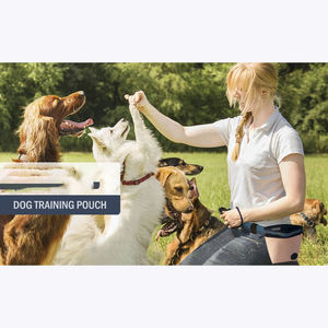 Manyetik kapatma bel atık torbası kese ile köpek bakımı su geçirmez eller serbest ile özelleştirilmiş köpek eğitim kılıfı - Product Image 5