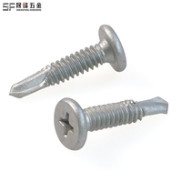 Vis autoperceuses à tête cruciforme 4,8*22mm avec revêtement Ruspert, filetage fin, vis Tek anti-traction et anti-encochure