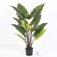 Philodendron artificiel synthétique en pot arbre réel naturel