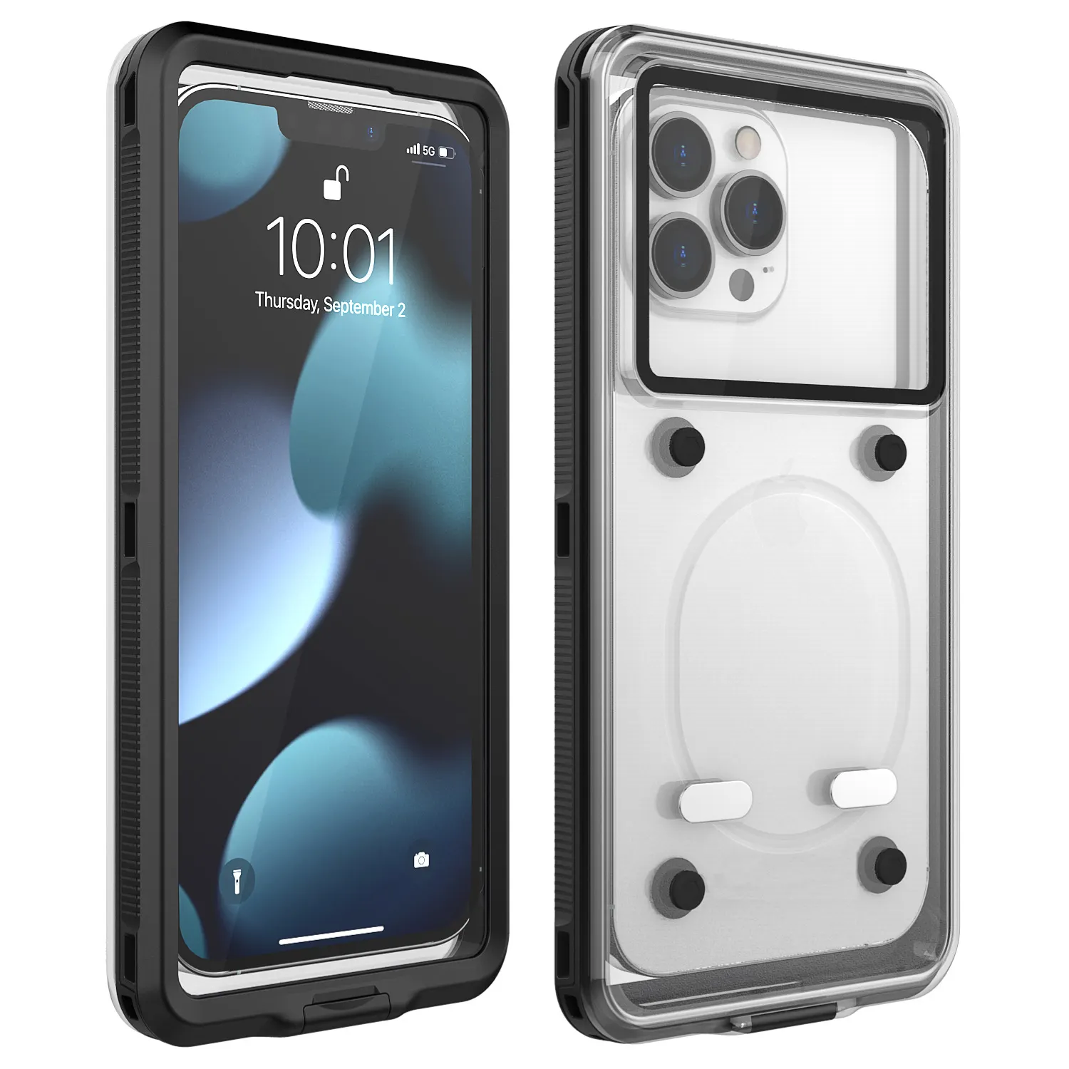 Sıcak darbeye dayanıklı iP68 su geçirmez evrensel telefon iPhone için kılıf 11-14Promax telefon kılıfı için Redmi için Samsung