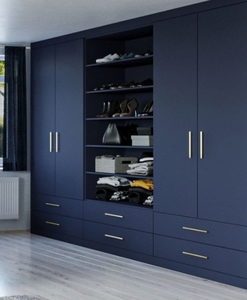 Santopova Free Design Prix d'usine Placard en bois pour chambres Conception de plain-pied Placard Mobilier de chambre Armoire - Product Image 6