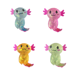Creative Cross-Border Axolotl Plastic Squeeze Toy <b>Small</b> <b>Gift</b> for Children 5-7 Years Slow Rebound Stress Relief Artifact - Product Image 2