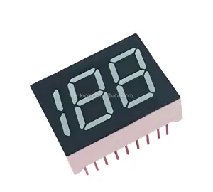 Pantalla led micro de 3 dígitos, 3 dígitos, 188, 7 segmentos