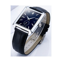 Montres en acier pour affaires, avec design d'usine et personnalisation par lots, dotées d'un calendrier et d'une petite aiguille des secondes, pour marque privée