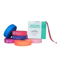 Torniquete Táctico Desechable de Alta Calidad y Bajo Costo, Libre de Látex, Certificado CE, Fabricado con TPE Médico