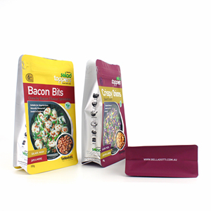Envasado de alimentos congelados rápido personalizado, bolsa de soporte a prueba de humedad, Material PET de aluminio PE para ensalada, condimento, tocino, leche/gelatina - Product Image 6