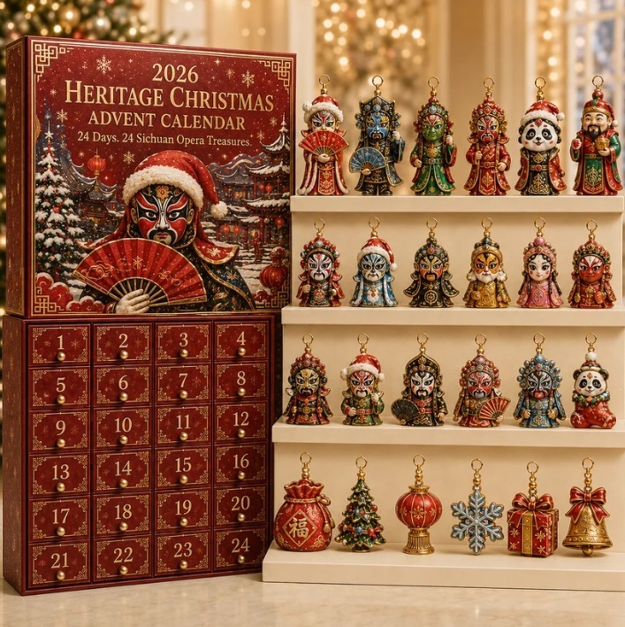 Boîte surprise de masques de Noël 2026
