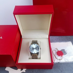 Reloj de Pulsera de Vestir Analógico Premium para Hombre, Correa de Acero Inoxidable Plateada, Números Romanos, Resistente al Agua, Calendario, para Negocios - Product Image 1