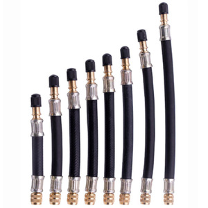 Car Air Pump Connector Rubber Valve <b>Extension</b> Tube American Mouth Tubeless <b>For</b> Tire Inflation Repair Replacement - Product Image 1