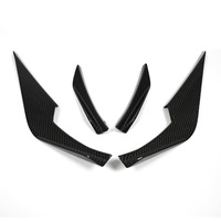 Splitter Samping Serat Karbon Kering 100% Baru Model KB, Trim Canard Bumper Depan untuk G80 G82 G83 M3 M4 2021+ Mobil Performa Tinggi