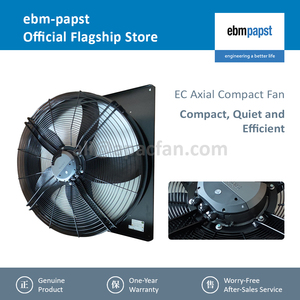 Ventilador de techo con condensador ebmpapst W3G910-KU25-03/F01, ventiladores axiales industriales para evaporador - Product Image 2