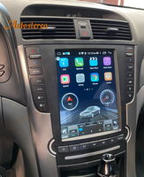 Écran Tesla vertical Android 12 8+256G pour Acura TL 2004-2008, autoradio GPS de navigation, lecteur multimédia, autoradio stéréo