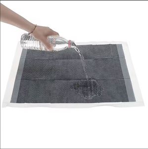 Nouvelle conception de tapis absorbant pour chien avec contrôle des odeurs au charbon de bois, tapis d'entraînement jetable pour chiot, taille personnalisée - Product Image 3
