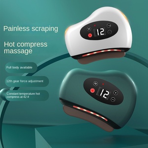 Masajeador Eléctrico de Cuello Portátil con Vibración, Calor y Función Musical para Espalda y Cuerpo, Cuidado de Belleza Gua Sha - Product Image 2