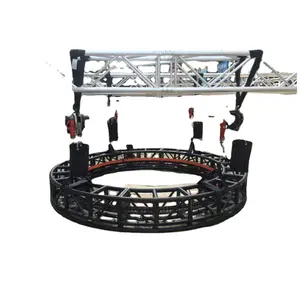 Se Rotary círculo cercha iluminación de Truss