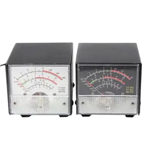 External S-table SWR Power Meter for Yae Su FT-857 FT-897 Practical Receive Emission Display Metal Case Cover SWR Meter