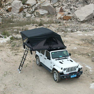 Tente <span class=keywords><strong>de</strong></span> toit souple Wild Land Overland pour 4 personnes, imperméable, pour SUV, camion, 4x4 - Product Image 6