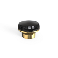 Capuchon de flacon de parfum ABS, diamètre intérieur 17,2 mm, fermeture à sertir, ouverture facile, couvercle cosmétique non rechargeable