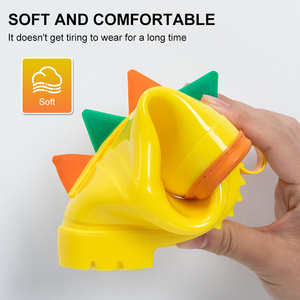 Bốt đi mưa khủng long trẻ em đặt may số lượng lớn, mềm mại và thoải mái, cần thiết cho hoạt động cắm trại ngoài trời - Product Image 3