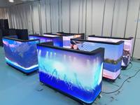 P2.604 GOB Écran LED mobile haute luminosité 6 voies pleine couleur pour cabine DJ, prise en charge HDR, étanche IP65, 144Hz, angle de vision 180°