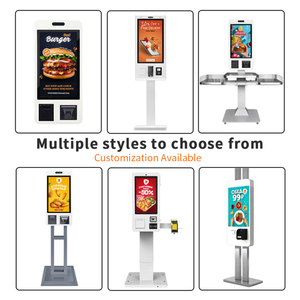 Sistema de Llamada de Autoservicio de 21.5'' para Quiosco <span class=keywords><strong>McDonald</strong></span>'s con Método de Pago por Escáner de Tarjeta de Crédito Quiosco de Autopedido para Restaurante - Product Image 3