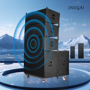 Enceintes Line Array Professionnelles pour Scène de Concert, avec DSP Puissant et Tuning Informatique, Subwoofer Passif et Actif de 10, 12 et 18 Pouces, <span class=keywords><strong>en</strong></span> Flight Case - Product Image 2