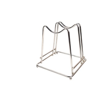 Huasimeng Stainless Steel Cutting Board Rack Round Multi Purpose <b>Kitchen</b> Countertop <b>Storage</b> With Hanging Feature - Product Image 2