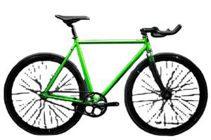 700C Fixie Bike 6061 Marco de aleación de aluminio de una sola velocidad Road Racing Bicicleta ligera 4 colores al por mayor - Product Image 1