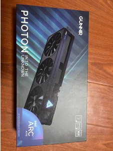 การ์ดจอสำเร็จรูปสำหรับ A770 Photon 16Gb OC GDDR6 พัดลมสีดำ คอมพิวเตอร์ตั้งโต๊ะสำหรับเล่นเกม การ์ดจอ A770 การ์ดจอสำเร็จรูป - Product Image 5
