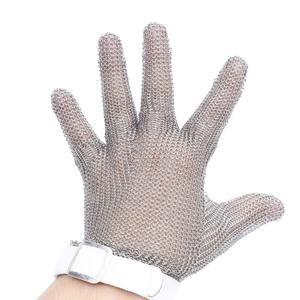 Guante de Protección de Seguridad de Cadena de Alambre de Acero Inoxidable 304 Resistente a Cortes de Alta Calidad para la Industria Cárnica - Product Image 1