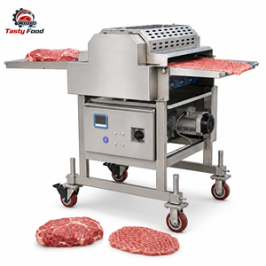 Machine de découpe de poitrine de poulet en acier inoxydable SUS 304 grande capacité avec protection de sécurité et fonctionnement stable pour la transformation de la viande - Product Image 2