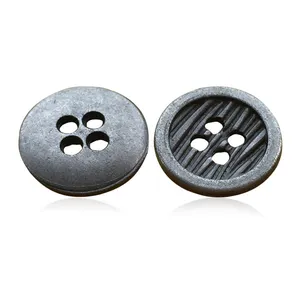 Botões de liga de quatro olhos Round Garment Accessories Jeans Botões de quatro vias Atacado