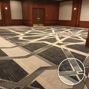 Moquette murale moderne en nylon coupé, fabriquée à la machine, réversible, lavable, pour hôtel, type Axminster - Product Image 1