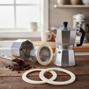 Lote de 2 Juntas de Aluminio para Cafetera. 6 TAZAS - Product Image 3