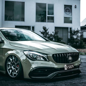 Kit de carrosserie de pare-chocs de voiture parfait pour Mercedes Benz classe CLA W117 2013-2019 changement au style CLA45 <span class=keywords><strong>AMG</strong></span> comprend le pare-chocs avant - Product Image 3