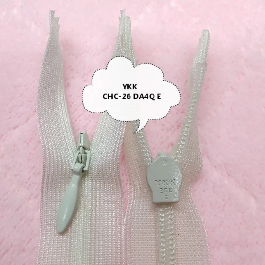 y 30cm&60cm invisible zipper 2# conceal nylon zipper for dress or pillow case quilt cover hidden pillow kk