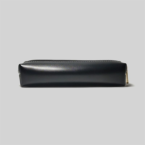 Astuccio in Pelle PU Stile Giapponese Grande Capacità Tinta Unita Resistente allo Sporco Borsa per Cancelleria Astuccio Porta Pennelli Cosmetici - Product Image 5