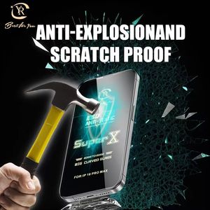 Protector de Pantalla de Vidrio Templado Antiestático de Alta Gama <span class=keywords><strong>ESD</strong></span> Super X Edge to Edge para el Mercado Europeo, para iPhone 15, para Huawei, para Samsung - Product Image 5