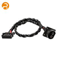 Arnés Adaptador Automotriz Personalizado de Doble Terminal y Múltiples Pines |   Cable de Par Trenzado OFC Anti-Interferencia 12V/24V DC 500mm