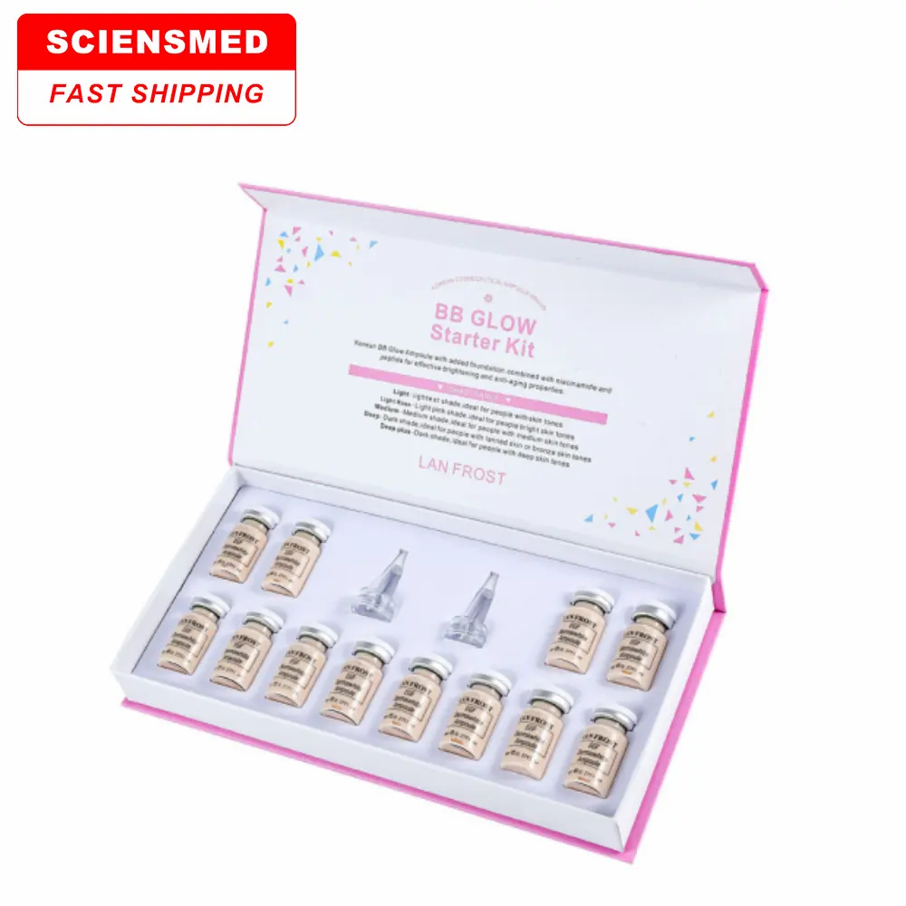 BB Cream Starter Kit Booster Meso Weiß Make-up Salon Serum Derma BB Brighten Glow White ning Liquid Foundation mts